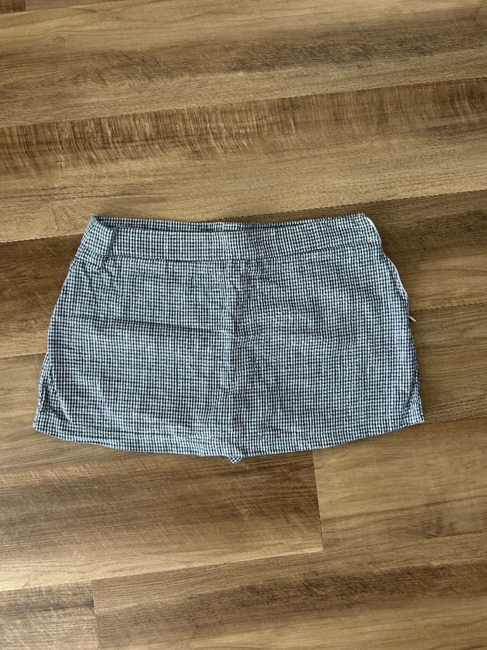 Free People Gingham Skort